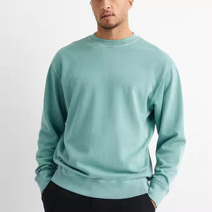 Sudadera de Felpa para Hombre, Talla Grande, 100% Algodón, con Estampado, Cuello Redondo, Tejido de Rizo, Sudadera con Capucha para Gimnasio, Precio al por Mayor - Product Image 6