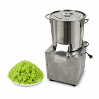 Automatische restaurantmachine voor het malen, hakken en vermalen van fruit, groenten, vlees, gember en knoflook; hoge efficiëntie, voedselveilig.