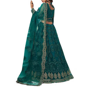 Vente en gros de nouvelles robes brodées élégantes à manches longues personnalisées pour femmes grande taille pakistanaise fête la plus vendue en usine - Product Image 4