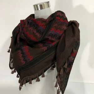 Shemagh Personalizado, Bufanda Árabe Táctica, Keffiyeh, Pañuelo para la Cabeza, Chal de Algodón, Fabricante y Proveedor OEM, Uso Diario - Product Image 4