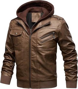 Veste de moto en cuir d'hiver pour homme GLOBAL EDGE, respirante, manches longues, logo personnalisable, position avant, couleurs personnalisées - Product Image 4