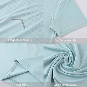 T-shirts avec impression de logo personnalisé, 90% polyester, t-shirt de sport pour homme, t-shirt d'entraînement - Product Image 5