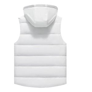 Haute qualité vêtements de plein air chaud coupe-vent veste d'hiver sans manches matelassé gilet rembourré bouffant unisexe gilet - Product Image 2