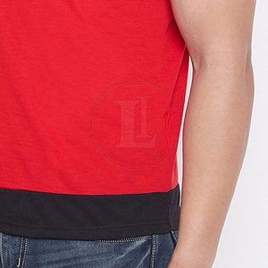 บริการ OEM ราคาขายส่ง เสื้อยืดผู้ชายคุณภาพสูง ผ้าฝ้าย 100% ผลิตตามสั่ง แห้งเร็ว ระบายอากาศดี สวมใส่สบาย - Product Image 5
