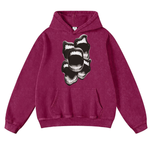 À la mode 2025 métal Rock Style à la mode graphique à capuche unisexe graphique à capuche haute qualité personnalisable unisexe graphique à capuche - Product Image 1