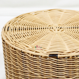 Artex Dong Thap Panier en osier fait à la main en usine pour le stockage de la cuisine à domicile et l'utilisation de solutions d'organisation naturelles décoratives - Product Image 3