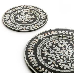 ถาดเสิร์ฟขนมผลไม้แห้งพร้อมไม้ถูพื้นดีไซน์เรซินสำหรับอาหารเช้าแบบส่วนตัวถาดเสิร์ฟของหวาน - Product Image 1