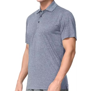 2025 logotipo personalizado para Polo venta al por mayor diseño sólido manga corta 100% algodón lavado estilo casual poliéster/Material de algodón - Product Image 2