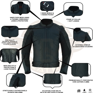 Haute qualité 100% étanche XL taille vélo de course costume pour adultes coupe-vent protection cuir moto Auto course porter - Product Image 6