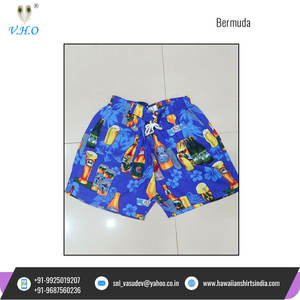 Pantalones cortos informales para hombre, Bermudas masculinas con estampado personalizado, OEM, última colección, precio de fábrica, de la India - Product Image 3