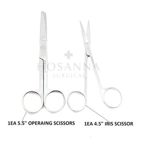 ชุดเครื่องมือผ่าตัดขนาดเล็กแบบใช้ซ้ำได้ทำจากสเตนเลสสตีลเป็นมิตรต่อสิ่งแวดล้อม - Product Image 5