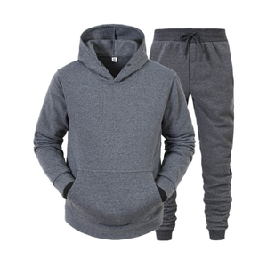 Chándales para hombre, material polar, completo pull-up, atlético, gimnasio, Jogging, transpirable, manga larga, chándal para hombre, logotipo personalizado OEM - Product Image 2