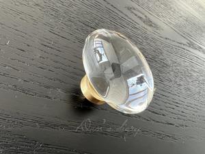 Poignées de porte en acrylique transparent pour portes en verre, en bois et en placard - Product Image 2