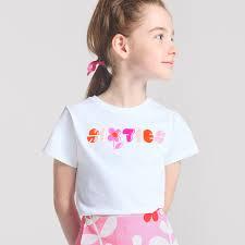 T-shirt à manches courtes pour filles, tendance et de qualité, 100% coton, séchage rapide, décontracté, best-seller, haute qualité, provenant du Bangladesh - Product Image 2