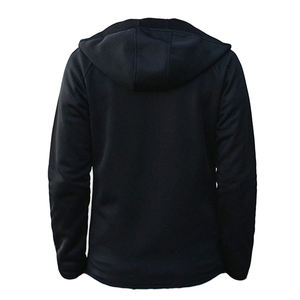 เสื้อฮู้ดซิปหนาแบบใหม่ล่าสุดสำหรับผู้ชาย เสื้อผ้าจ็อกเกอร์พิมพ์ลายตามสั่ง พร้อมงานปักลายเรียบง่าย ผลิตจากผ้าโพลีเอสเตอร์ - Product Image 2
