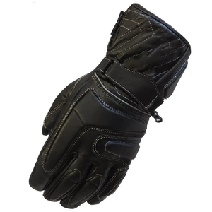 Gants de motocross en cuir pour hommes, antidérapants et respirants, pour le sport, le cyclisme, la course et l'extérieur. - Product Image 1