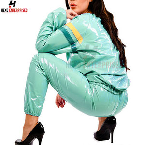 Oem Exercise Weight Loss <b>Sauna</b> <b>Suit</b> <b>for</b> Unisex Whole Sale Price <b>Sauna</b> <b>Suit</b> Top Quality Loss Weight Pvc <b>Sauna</b> <b>Suit</b> - Product Image 6