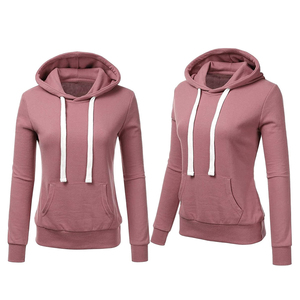 Stylish women hoodie pullover design soft fabric cozy casual fit with drawstring hood and long sleeves great for everyday autumn - Product Image 3
