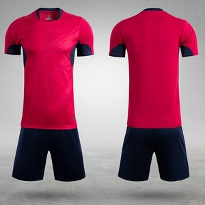 <b>men</b> short sleeve <b>pink</b> soccer jersey set red adult football uniform boy navy blue kids soccer <b>shirt</b> customized name DIY number - Product Image 3