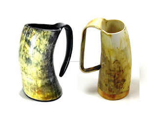 Tasses uniques et sculptées, tasses en corne à thème naturel, décoration intérieure, Design de matériau Unique, tasse à boire - Product Image 3