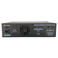 Amplificateur de puissance professionnel 2x250 watts avec transformateur de ligne