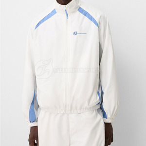 Chaqueta deportiva para hombre con estampado de logotipo personalizado de alta calidad, cuello levantado, talla grande de invierno, secado rápido, transpirable, precio bajo - Product Image 2