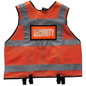 High Visibility Reflective Safety Clothing <b>Security</b> Vest Front Zipper Multifunctional Pockets Safety Vests Hi Viz Tactical Vest - Product Image 4