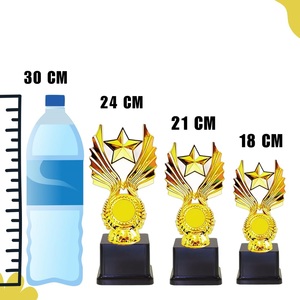 Trophée métallique exceptionnel pour les employés des programmes de leadership et reconnaissance de l'engagement envers la vision de l'entreprise en gros - Product Image 4