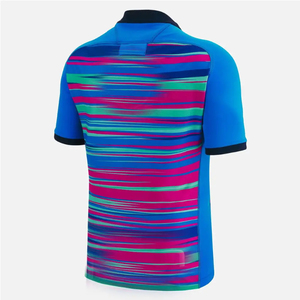 Maillot de rugby en polyester 100% personnalisé pour adultes maillot d'équipe de sport respirant en style d'ensemble de couleur unie - Product Image 6