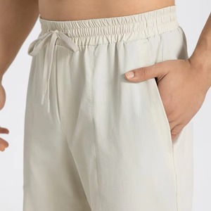 กางเกงกีฬาฤดูร้อนสำหรับผู้ชายแห้งเร็วดีไซน์ขาตรงยาวฟิตเนสกลางแจ้งและกางเกงลำลอง - Product Image 4