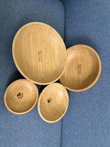 Tazón de bambú para mascotas 2024 de alta calidad, tazón para mascotas para perros, gatos, juguetes para mascotas, masticar madera de café de Vietnam MS AMELIA + 84855014447 - Product Image 6