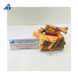 Meilleurs bougeoirs en bois naturel de la saison pour la décoration d'aquarium pour les commandes en gros - Product Image 5