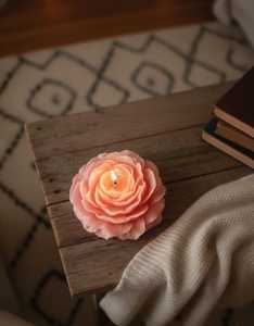 Vela Aromática de Flor de Peonía, Vela Artesanal de Diseño, Vela de Regalo para el Día de San Valentín, Ideal para Decoración del Hogar, Mejor Precio al por Mayor - Product Image 4