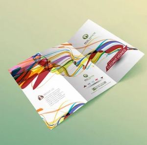 Service d'impression de brochures en papier biodégradable portable haut de gamme impression UV réutilisable de supermarché et d'exposition aux États-Unis - Product Image 1