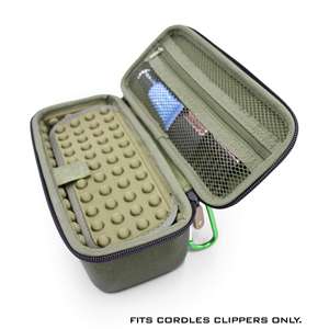 Étui de voyage sans fil pour tondeuse, étui de barbier compatible avec les tondeuses, les buzzers, les coupe-cheveux, les tondeuses de finition - Étui compact pour outils de coiffeur - Product Image 3