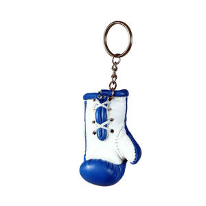 Best Price Custom Mini Boxing Gloves Keychain <b>Metal</b> and PVC Material Designed <b>Keyring</b> with Custom Packing - Product Image 4