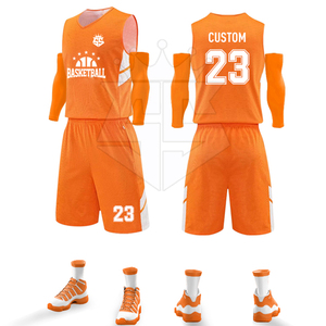 Peso ligero Mejor diseño Logotipo personalizado Uniforme de baloncesto reversible Diseño único Uniforme de baloncesto de alta calidad - Product Image 2