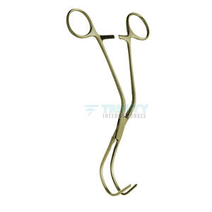 Pince à sertir Lambert incurvée en acier inoxydable de fabrication pakistanaise, 220 mm, ensemble d'instruments réutilisable et léger - Product Image 2