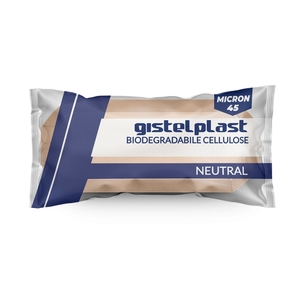 Película de liberación de celulosa PP biodegradable de 45 micras personalizable, embalaje neutro a prueba de humedad, Impresión de logotipo suave para alimentos - Product Image 2