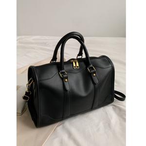 Sac de voyage de luxe en cuir véritable Buffalo Traveler, sac de sport de week-end, bagages de qualité supérieure pour les voyages, fermeture à glissière - Product Image 1