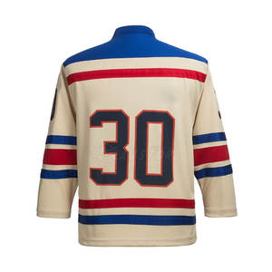 Jersey de Hockey sobre Hielo para Hombre 2025, Transpirable y Ligero, Impresión Personalizada, Servicio OEM, Logotipo Frontal, Venta al Por Mayor - Product Image 6