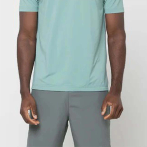 Camiseta de Lona de Algodón Lisa con Logotipo Frontal, Unisex, Calidad Premium, Suave, Transpirable, Antiarrugas, para Uso Diario, Venta al Por Mayor - Product Image 6