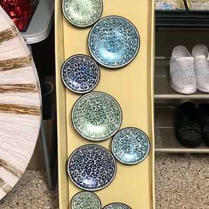 Porte-bougie mural en verre mosaïque multicouche de luxe, applique en métal, chic, haut de gamme, décoration intérieure pour la maison, l'hôtel, le mariage - Product Image 3