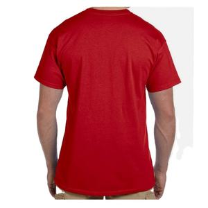 เสื้อยืดผู้ชายคอตตอนถักลายโลโก้แบบใหม่ ดีไซน์ตามสั่ง ระบายอากาศได้ดี ทรงโอเวอร์ไซส์ ไซส์พลัส คอเรียบ สไตล์ลำลอง เป็นมิตรกับสิ่งแวดล้อม แห้งเร็ว - Product Image 2