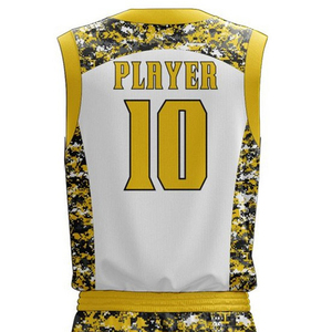 Meilleurs uniformes de basketball unisexes d'été du fournisseur, imprimés, 100 % polyester, haute qualité, respirants, vêtements de sport personnalisés, offre spéciale - Product Image 6