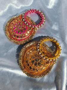 Shagun Indian Wedding Coin Pouch Mini Favor Bolsa de regalo para Ramadán Acción de Gracias Diwali Inauguración DE LA CASA Año Nuevo Día de San Valentín - Product Image 3