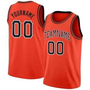 Conjunto de camiseta de baloncesto de diseño americano personalizado hecho de poliéster con números personalizados uniforme de baloncesto personalizado - Product Image 5