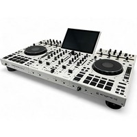 WU 2025 Denon DJ Prime 4 Blanc - Édition Limitée Contrôleur DJ Autonome avec Flight Case disponible en stock