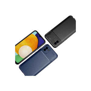 Coque arrière de protection fine et élégante pour Samsung Galaxy A03, en silicone noir - Product Image 4