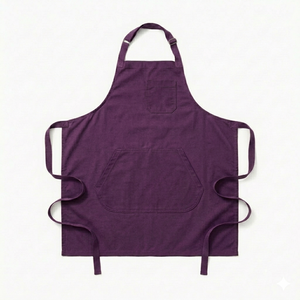 Wholesale Canvas Waterproof <b>Apron</b> for Barista High Color Value Home Kitchen <b>Work</b> Clothes Customizable Logo Cotton Sleeved - Product Image 3